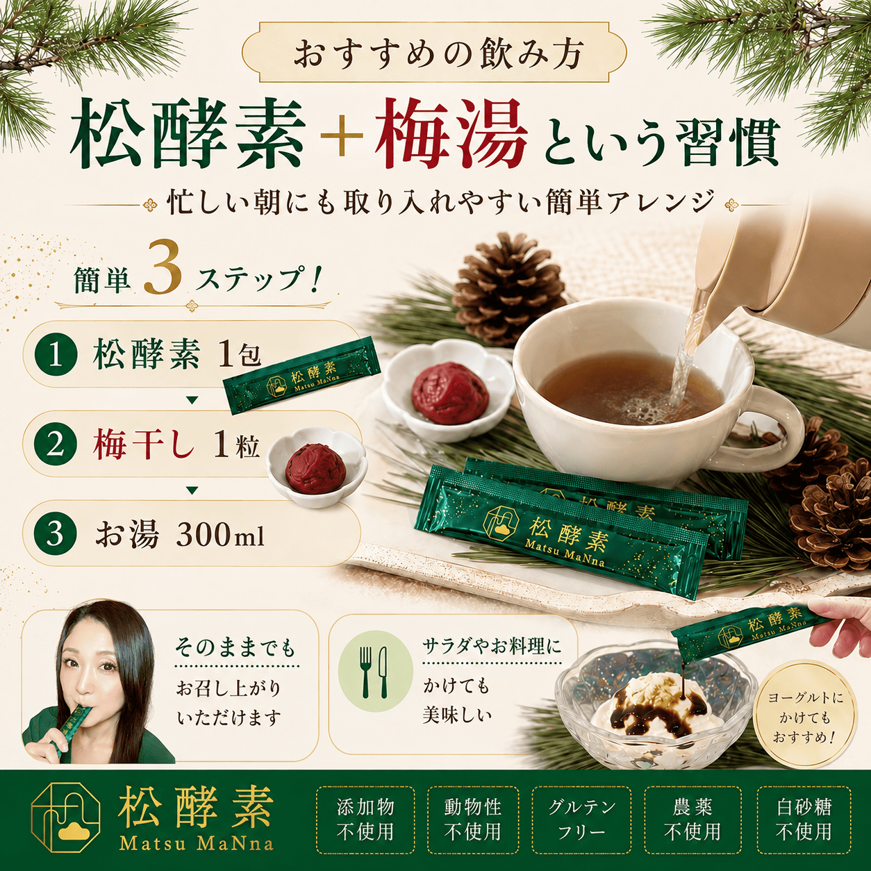 簡単な摂取方法