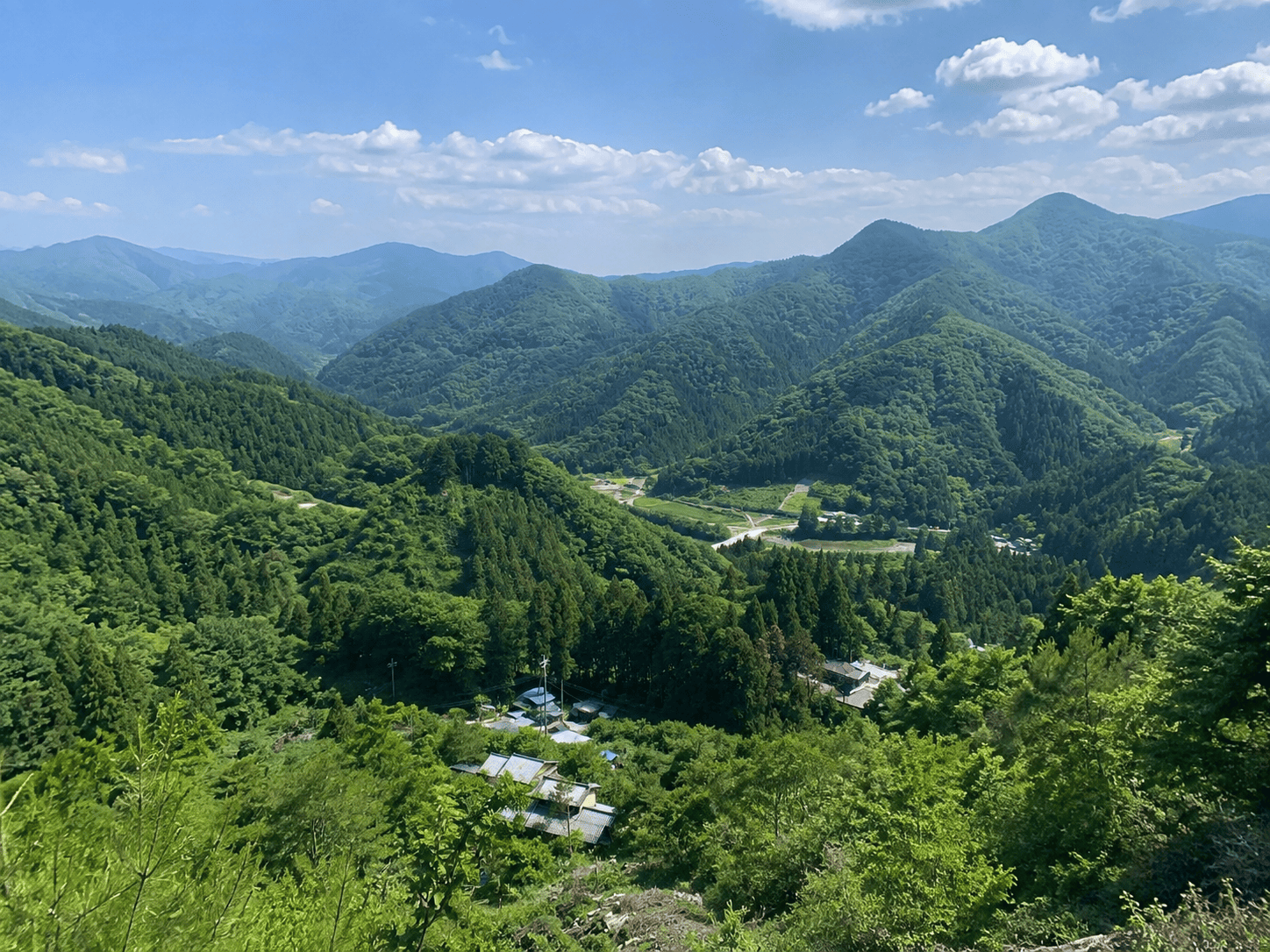 真庭市の神秘的な大自然